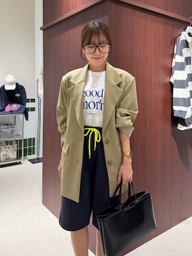 「スエットパンツ」｜ayakaさん（レディース・156cm）の春コーディネート