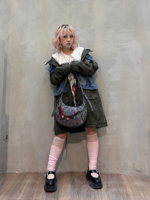 Desigual（デシグアル） モッズコート コート Disney Denim-Panel
