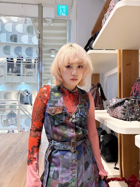 「Desigual（デシグアル）のアイテム」を使った、slinkyさん（レディース・150cm）の春コーディネート