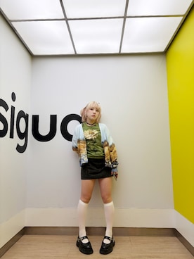 「Desigual（デシグアル）のアイテム」を使った、slinkyさん（レディース・150cm）の春コーディネート