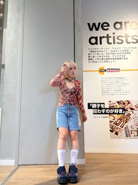 「Desigual（デシグアル）のアイテム」を使った、slinkyさん（レディース・150cm）の春コーディネート