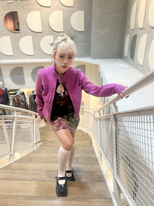 Desigual（デシグアル） スカート ギャラクシーフラワースパンコール