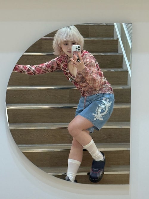Desigual（デシグアル） ジーンズ デニム デニムパンツ 刺繍入り