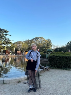 「Uenui（ウニュイ）のアイテム」を使った、coroppiさん（レディース・158cm）の夏コーディネート