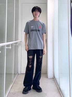 「LMCのアイテム」を使った、daikiis2さん（メンズ・177cm）の夏コーディネート