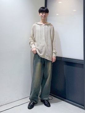 「ALAND（エーランド）のアイテム（トップス）」を使った、daikiis2さん（メンズ・177cm）の秋コーディネート