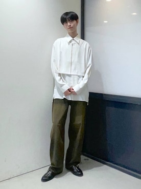「ALAND（エーランド）のアイテム（パンツ）」を使った、daikiis2さん（メンズ・177cm）の秋コーディネート