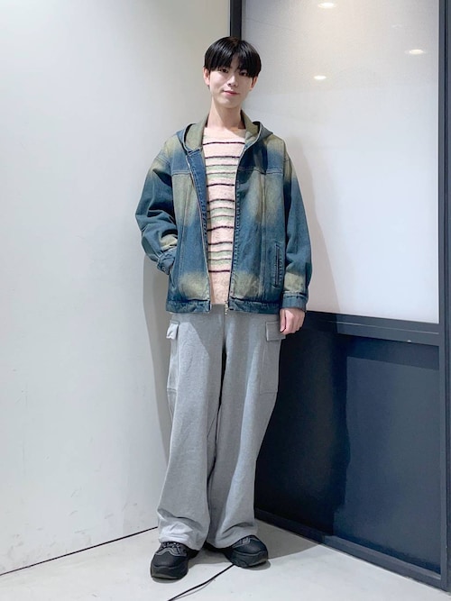 セール】LAND MUSEUM／モヘアボーダーニット（ニット/セーター）｜LAND