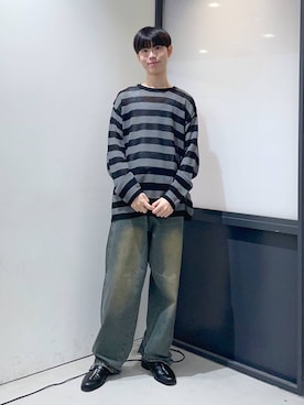 「ALAND（エーランド）のアイテム（トップス）」を使った、daikiis2さん（メンズ・177cm）の夏コーディネート
