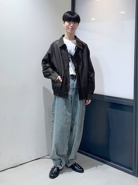 「NICE GHOST CLUB（ナイスゴーストクラブ）のアイテム」を使った、daikiis2さん（メンズ・177cm）の秋コーディネート