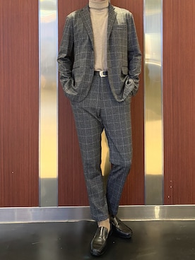 Hugoさん（骨格ウェーブ・メンズ・170cm）の秋コーディネート