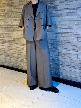 Hugoさん（骨格ウェーブ・メンズ・170cm）の秋コーディネート
