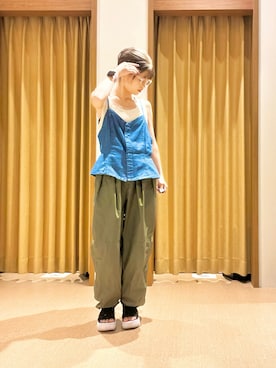 「アラサー」｜BAYFLOW ちばさん（レディース・152cm・20代）の夏コーディネート