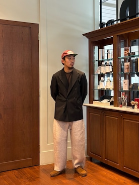 「アイテム（テーラードジャケット）」を使った、mr140911さん（メンズ・172cm）の秋コーディネート