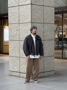 「アイテム（パンツ）」を使った、mr140911さん（メンズ・172cm）の秋コーディネート