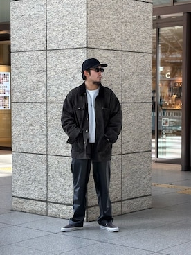 「アイテム（キャップ）」を使った、mr140911さん（メンズ・172cm）の秋コーディネート