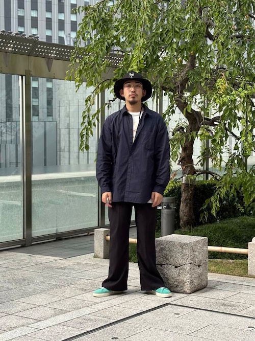 ATON　SUVIN BROAD WASHED SHIRTS