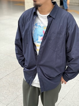 「アイテム（シャツ/ブラウス）」を使った、mr140911さん（メンズ・172cm）の夏コーディネート