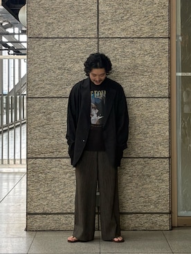 村山 凜さん(メンズ・172cm)の夏コーディネート