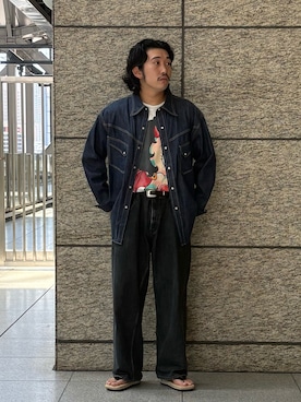 村山 凜さん(メンズ・172cm)の夏コーディネート