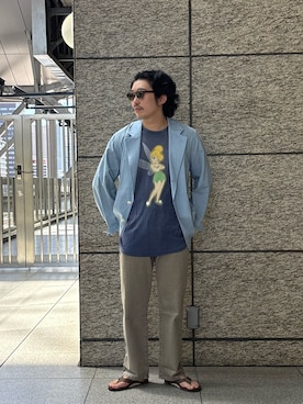 村山 凜さん(メンズ・172cm)の夏コーディネート