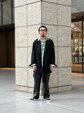 「アイテム（テーラードジャケット）」を使った、mr140911さん（メンズ・172cm）の秋コーディネート