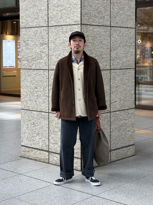 セール】new basic SHEEP MOUTON JACKET（その他アウター）｜URBAN