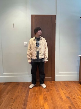 村山　凜さん（メンズ・172cm）の秋コーディネート