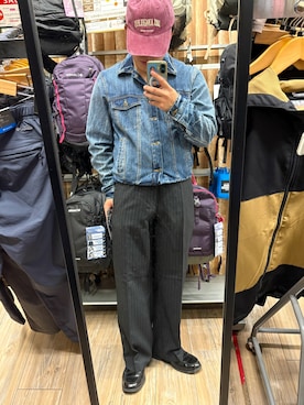 「アイテム（ローファー）」を使った、223さん（メンズ・172cm・10代）の秋コーディネート