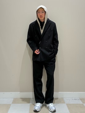 かわさん（メンズ・171cm）の冬コーディネート