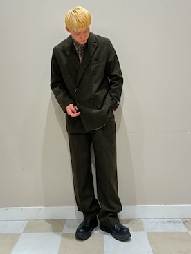 「アイテム（その他アウター）」を使った、かわさん（メンズ・171cm・10代）の冬コーディネート