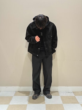 「アイテム（ジャケット/アウター）」を使った、かわさん（メンズ・171cm）の冬コーディネート