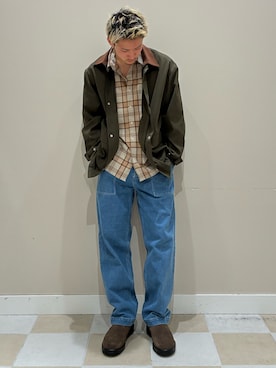 かわさん（メンズ・171cm）の冬コーディネート