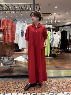 「FIL DE FER（フィルデフェール）のアイテム」を使った、suzuki.aさん（レディース・149cm）の夏コーディネート