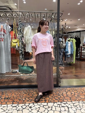 「FIL DE FER（フィルデフェール）のアイテム」を使った、suzuki.aさん（レディース・149cm）の夏コーディネート