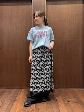 「刺繍」｜suzuki.aさん（レディース・149cm）の春コーディネート
