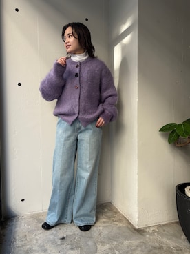 「FIL DE FER（フィルデフェール）のアイテム」を使った、suzuki.aさん（レディース・149cm）の冬コーディネート