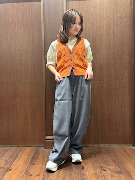 「NOMBRE IMPAIR（ノンブルアンペール）のアイテム」を使った、suzuki.aさん（レディース・149cm）の春コーディネート