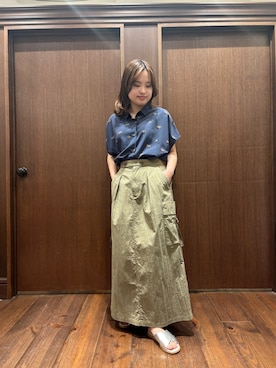 「NOMBRE IMPAIR（ノンブルアンペール）のアイテム」を使った、suzuki.aさん（レディース・149cm）の春コーディネート