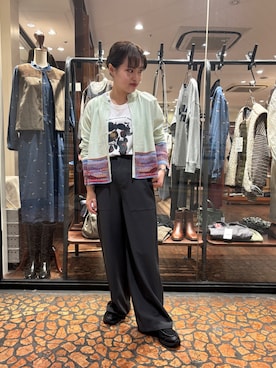 「FIL DE FER（フィルデフェール）のアイテム」を使った、suzuki.aさん（レディース・149cm）の秋コーディネート