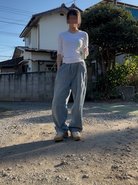 xkk12さん（骨格ストレート・レディース・158cm）の秋コーディネート