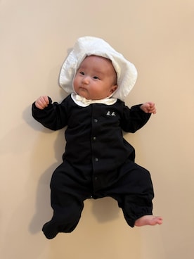 okashiさん（キッズ・61cm）の春コーディネート