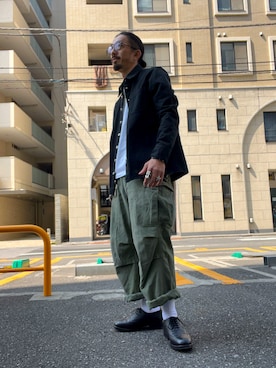 「CHROME HEARTS（クロムハーツ）のアイテム（アクセサリー）」を使った、camelliageneralさん（メンズ・171cm）の春コーディネート