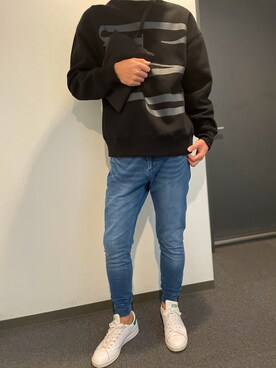 「jiggys shop（ジギーズショップ）のアイテム（パンツ）」を使った、j.a.l_sunnyさん（メンズ・174cm）の秋コーディネート