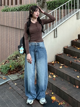ramuさん（骨格ウェーブ・レディース・166cm）の秋コーディネート