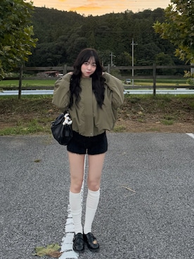 「アイテム（ファンデーション）」を使った、ramuさん（レディース・166cm）の秋コーディネート