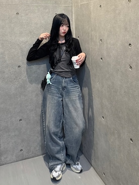 「アイテム（帽子）」を使った、ramuさん（レディース・166cm）の秋コーディネート