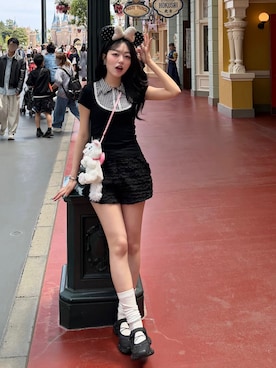 「ReFa（リファ）のアイテム」を使った、ramuさん（レディース・166cm）の春コーディネート