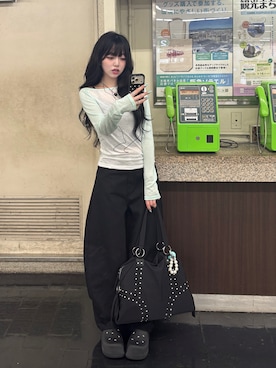 「ReFa（リファ）のアイテム」を使った、ramuさん（レディース・166cm）の夏コーディネート