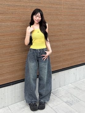 「アイテム（メイクアップ）」を使った、ramuさん（レディース・166cm）の夏コーディネート